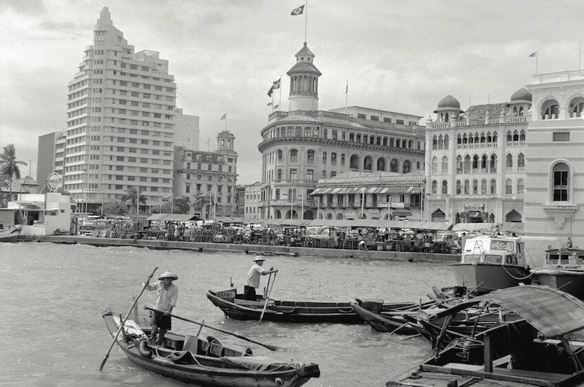 Boats in Waters of Singapore