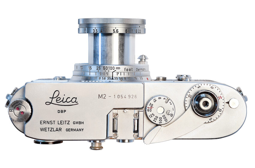 Leica classic, vintage 35 mm M2 range finder film camera