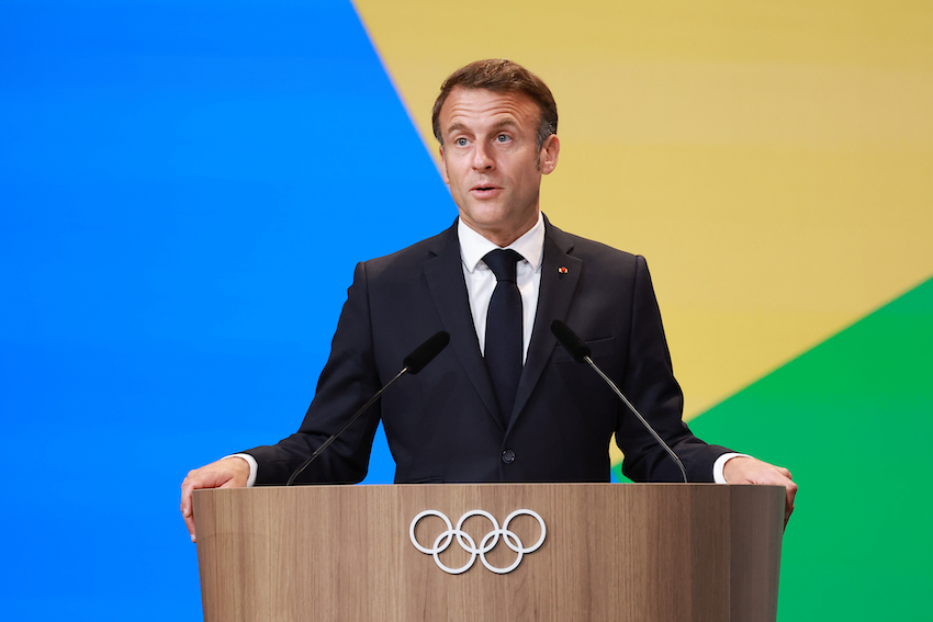 Macron and the Olympics