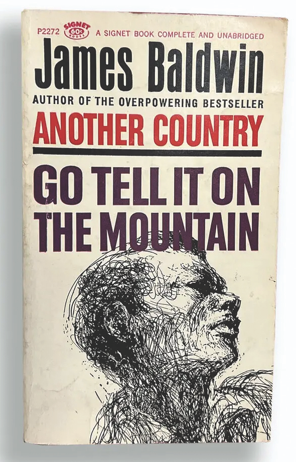 The cover of James Baldwin's novel "Go Tell it on The Mountain"