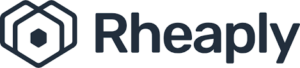the logo for Rheaply