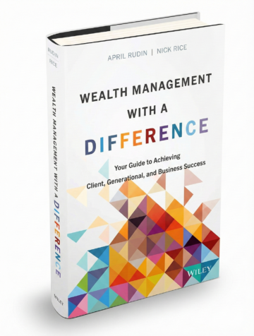 image of a book cover "Wealth Management with a Difference"